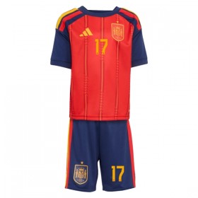 Jalkapallo Pelipaidat/Peliasut Espanja Williams JR 17 Lasten Kotipelipaita Mm-Kisat 2026